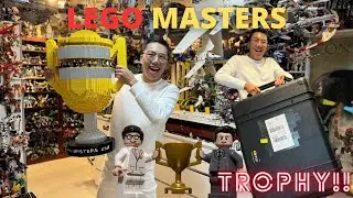 The LEGO MASTERS Trophy is HERE! Unboxing and Showcase!