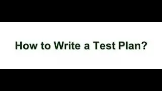 TEST PLAN | PREPARATION