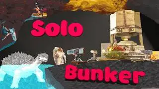 Ark Ascended - I Raided A Ocean Bunker Base With Turtle Solo
