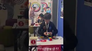 Top 10 Fastest 3x3 Rubik's Cube Record Singles (2023) #shorts #cubing
