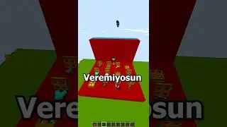 Minecraft'ta Hasanla Bil Bakalım Oynadık !! #shorts