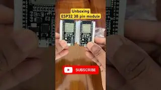 Unboxing esp32 38 pin module #shorts #esp32 #hashincludeelectronics #shortsfeed #unboxing