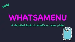 WhatsAMenu (SaaS, Open API)