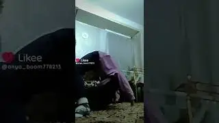 #гибкая это видео было снята зимлй🤐