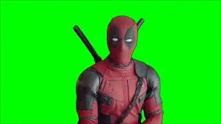 Deadpool Green Screen !!! No Copyright !!!