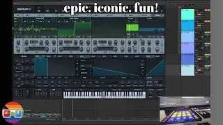 Doing Cool Sh*t In Ableton Live | PreSonus ATOM | AKAI MPK Mini Mk. III | MODO Drum | Serum 2
