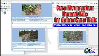 Cara Masukan file MP4, PDF, JPEG, Word, Excel dll, kedalam Satu Titik (Shapefile) di Arcgis