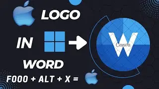 Apple Logo Generate in MS Word | Microsoft Word