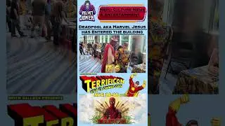 Deadpool aka Marvel Jesus Found Wandering the Halls of @terrificon_CT #deadpool #marveljesus