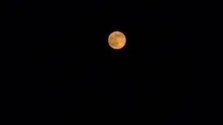 Движение луны ускоренное видео 2000%