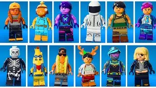 All Lego Skins  in LEGO FORTNITE