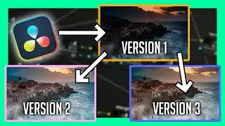 Versions in Fusion and Color - Resolve 17 Basics Tutorial