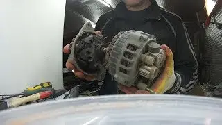 replacement of generator bearings (Hyundai Accent)