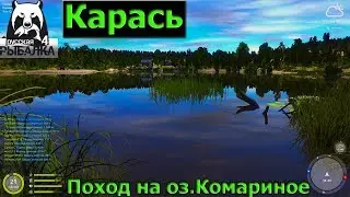 Русская рыбалка 4 - оз. Комариное - Трофейные караси в Комарятнике