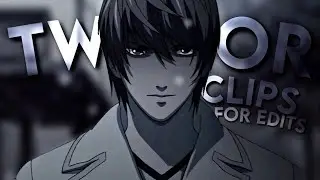 Light Yagami 4K Twixtor Clips + CC | Light yagami scene pack ❤️