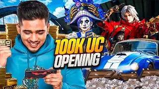 100K UC WORTH CRATE OPENING | LUCKY ??? | BGMI HIGHLIGHTS