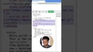 The power of PyScript