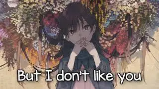 Nightcore - I Don't Like You || Lyrics