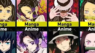 Demon Slayer Characters: Anime vs Manga Comparison