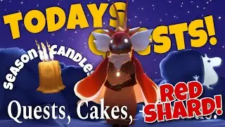 ALL Dailies - Season Candles, Quests, Treasure Cakes, and Red Shard - Vault of Knowledge Oct 29