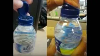Tutup botol aqua palsu || Awasssss..!!!