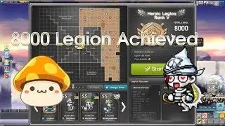 [MapleStory] GMS Khaini: 8000 Legion Achieved!
