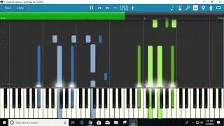 Corruption Terraria - Synthesia Piano Tutorial