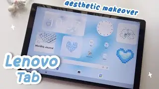 how to have aesthetic tablet| lenovo tab aesthetic