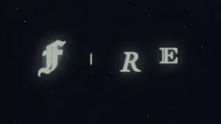 Fire (Loki title intro) 4k