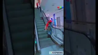 Escalator fail at the mall! 😂