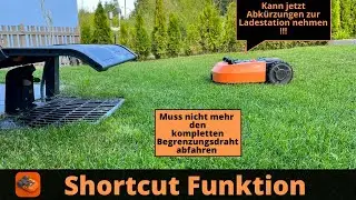 Worx Landroid Rasenroboter - GENIAL 🤩 Jetzt mit der Neuen Shortcut Funktion!