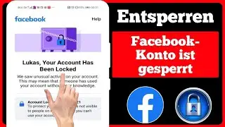 So entsperren Sie ein Facebook-Konto – 2024 | SO ENTSPERREN SIE EIN GESPERRTES FACEBOOK-KONTO