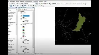 Create watershed outlet point in ArcGIS. Hydrological Terrain analysis, Part II.