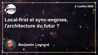 Local-first et sync-engines, l'architecture du futur ?