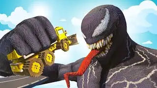 COCHES vs VENOM 🕷️ | Teardown Mods Multiplayer