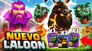 💥NACIÓ el NUEVO LALOON 3.0 con GLOBO MAGMÁTICO! 🎈Clash of Clans