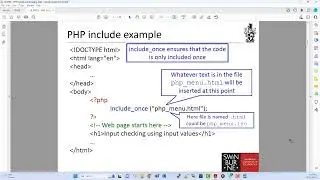 PHP03 - Intro include and require