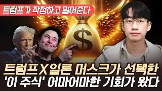 트럼프가 작정하고 밀어주는 '이 주식' 어마어마한 상승의 기회입니다 (트럼프 주식, 자율주행 관련주)