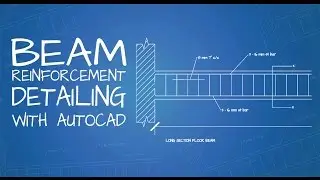 Beam Reinforcement Detailing Drawing With Autocad