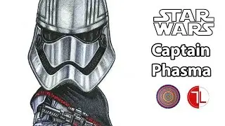 Star Wars: The Force Awakens - Captain Phasma Caricature - Speed Drawing