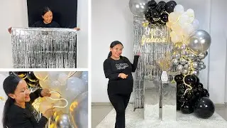 Como hacer un Arco de Globos 🎓Decoración para Graduación🥇 GRADUATION BALLOON ARCH