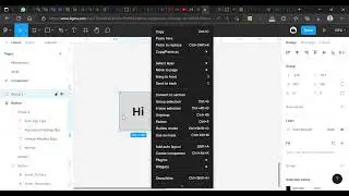 create fast text component in figma