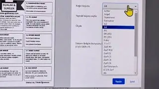 Çıktı nasıl alınır? 