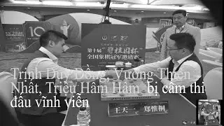 Nối gót Vương Thiên Nhất: Trịnh Duy Đồng,  Triệu Hâm Hâm, Uông Dương bị cấm thi đấu suốt cuộc đời
