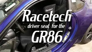2023 Toyota GR86 Racetech Driver Seat Install!