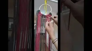 cara membuat macrame shell bag sederhana