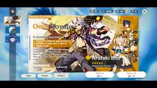 Wishing on Itto and Gorou Banner - Genshin Impact