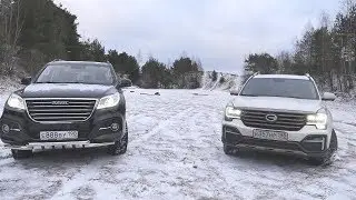 GAC GS8 против Haval H9 (Бонусом бытовое бездорожье)