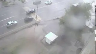 "НАЕЗД НА ДВУХ ПЕШЕХОДОВ"г.Караганда ул.Шахтеров  27.07.2016