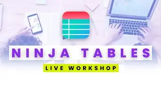 NINJA TABLES LIVE - Best WordPress Tables Plugin 😳